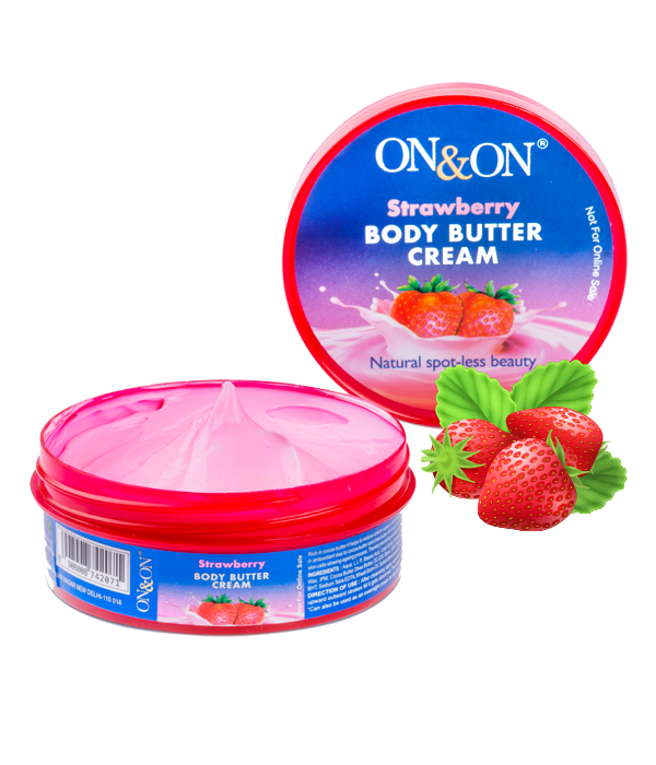 On&On Strawberry BODY BUTTER CREAM